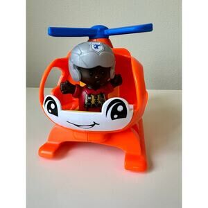 Fisher-Price Little People Helicopter Toy Vehicle & Figure Set 2023